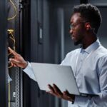 Digital technology expert working