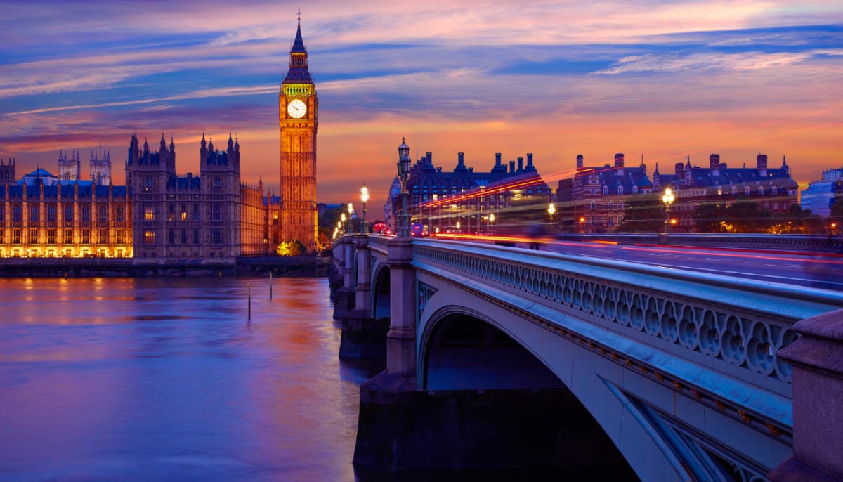 Tower bridge in UK